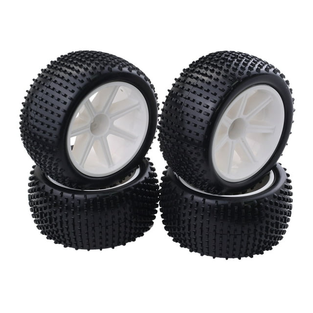 Llantas de plástico y neumáticos de goma agarre 1:10 Car Buggy Truck Crawler