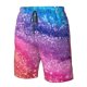 thumbnail image 4 of Fotbe Rainbow Glitter Cute Trajes de Baño Estampados para Hombre, Shorts de Verano de Secado Rápido, Ropa de Playa, Bañadores-Large, 4 of 6