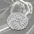 thumbnail image 1 of DYNWAVECA Chain 116 Links Bike Chain Accessory Professional High Strength Maintenance Bike Repair Tool for Folding Bike Cycling 10 Speed, 1 of 10