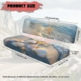thumbnail image 7 of FKELYI Anti-Dust Mule Bench Seat Cover Backrest Cover Beach Shell Starfish Print UTV ATV Accessories Waterproof Powersports Seats Covers UTV Interior Decor, 7 of 7