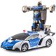 thumbnail image 1 of Radiocontrol Coches Deformación Robot Coche Juguetes Kit Niños Vehículo Modelo Acción Juguete (A Azul Blanco) Tmvgtek Nuevos Originales, 1 of 6