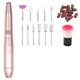 thumbnail image 1 of Kit de máquina eléctrica para taladrar uñas, juego de limas de uñas eléctricas portátiles para uñas de gel acrílico, herramienta de manicura y pedicura con brocas para uñas, bandas de lijado, 1 of 5