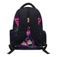 thumbnail image 2 of Pzuqiu Neon Dagon Print School Backpack for Boys 17 Inch Padded Breathable Straps Multiple Zipper Pockets Soft Casual Daypack for 8-14 Years Old Elementary Middle School, 2 of 7