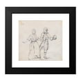 thumbnail image 2 of George Howland Beaumont 16x15 Black Modern Framed Museum Art Print Titled - Two Figures with a Skull, 2 of 5