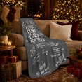 thumbnail image 3 of Extra Cozy for You Quote with Hearts, Calming Graphic Style for Self Care Fans, Gentle Comfort Message and Thank You Gift, Cozy Flannel Blanket for Bedroom and Reading Nook, Peaceful Home Decor, 3 of 9