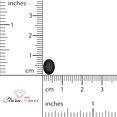 thumbnail image 4 of 1.5 ct 8x6mm Oval Cut VVS1 Natural Black Onyx December Birthstone, 4 of 5