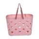 thumbnail image 3 of Bolsa de mano lavable, cesta de drenaje, bolsa de almacenamiento, cesta de baño ligera, cesta multiusos rosa, 3 of 9