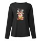 thumbnail image 4 of Ichuanyi liquidación de la moda femenina diamantes de imitación de dianosa impresa blusa de manga larga blusas de cuello redondo ICHUANYI WER202308243295, 4 of 5