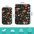 thumbnail image 5 of Whimsical Mushroom Coffee Mat 2pcs - Vintage Gothic Design with 4-Layer Absorption for Espresso Machines, 5 of 5