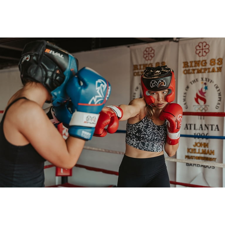 RIVAL Boxing RHG10 Intelli-Shock Headgear - Small - Black/Red