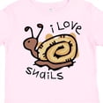 thumbnail image 4 of Inktastic I Love Snails Boys or Girls Toddler T-Shirt, 4 of 5