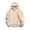 Beige, variant on Ediodpoh Men's Winter Long Sleeved Hooded Sweatshirt Men's Casual Winter Outdoor Solid Color Long Sleeved Hooded Wool Sweatshirt Men's Sweatshirts Beige M