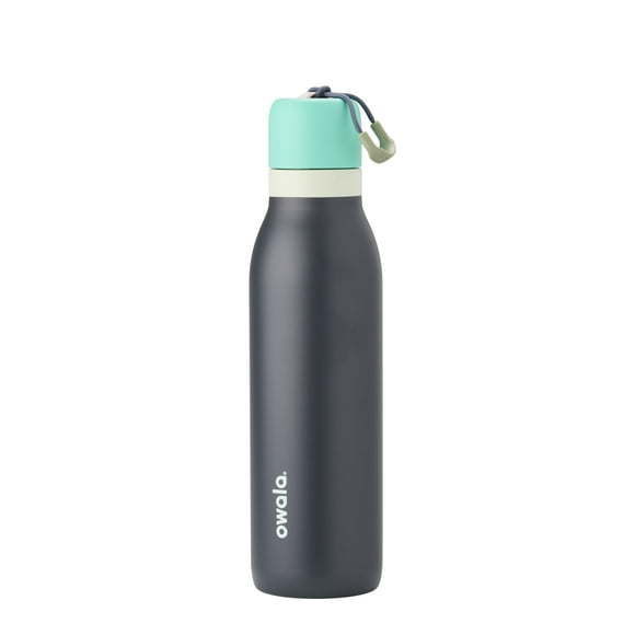 Botella de agua Owala FreeSip Twist Insulated 500 ml azul/gris