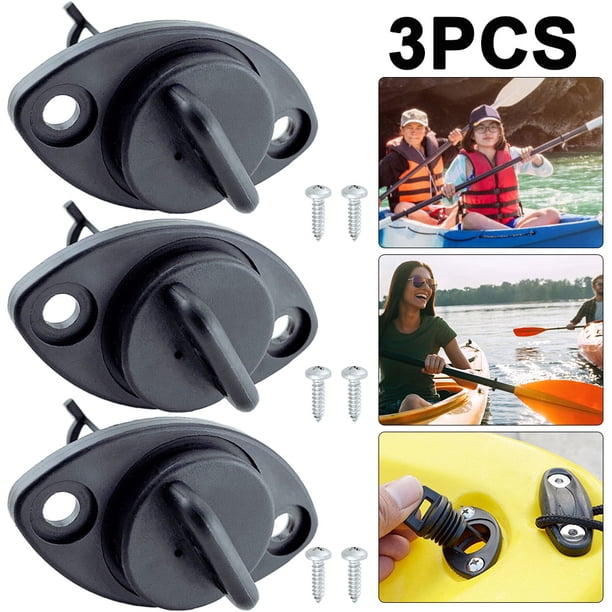 Tapones Sellado Tornillo para Balsa Tapón Drenaje Ovalado Barco Marino Acero Inoxidable 3 Uds.