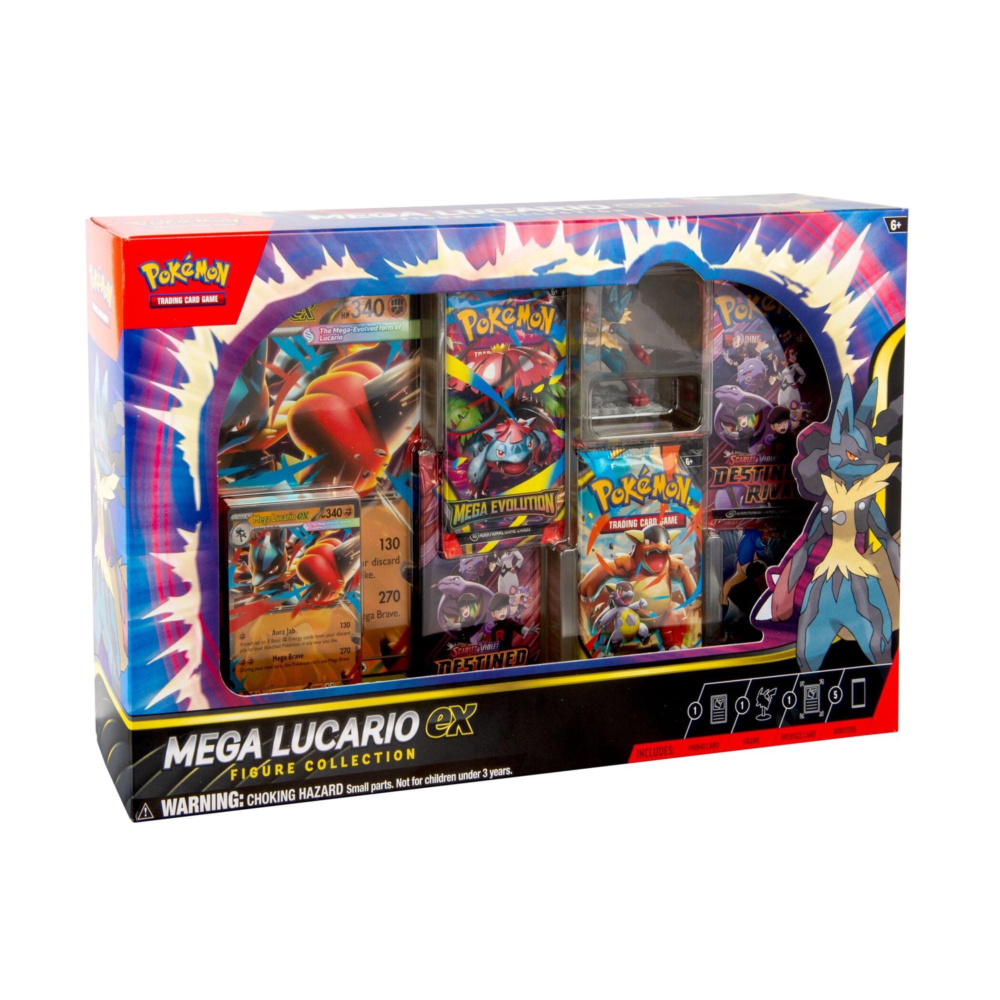 MEGA LUCARIO EX フィギュアコレクション Pokemon TCG: Mega Lucario ex Figure Collection - Walmart.ca