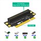 thumbnail image 3 of Tarjeta Vertical PCI-e 8X 3.0 de 90 Grados Invertida Macho A Hembra para Servidor 2U (Dirección de Instalación Hacia la CPU), 3 of 5