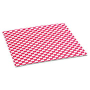 Packaging Dynamics 057700 12 Inch Length x 12 Inch Width, Red Check Grease Resistant Paper Wrap and Basket Liner, Box of 1,000