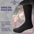 thumbnail image 5 of Yacht & Smith Wholesale Bulk Womens Crew Socks, Cotton Sport Athletic Socks - Size 9-11, 5 of 7
