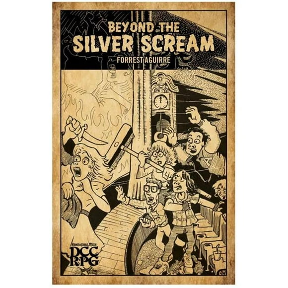 Space Penguin Ink SDJZ0004 Dungeon Crawl Classics Adventure Beyond the Silver Scream Role Playing Game