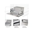 thumbnail image 3 of PawHut 30 lbs Capacity Automatic Chicken Poultry Feeder with a Galvanized Steel and Aluminium Build, Weatherproof Design, 3 of 5