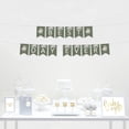 thumbnail image 2 of Koyal Wholeslae Sage Green|Cream Floral Blossoms Fall Wedding, Hanging Pennant Party Banner with String, Best Day Ever, 2 of 5
