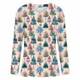 thumbnail image 5 of Fartey Ugly Christmas Sweater for Women Cute Xmas Open Front Sweaters Dressy Casual Button Down Cardigans Fall Winter Long Sleeve Knitted Outwear Coat S-5XL, 5 of 5