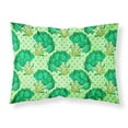 thumbnail image 1 of Carolines Treasures BB7570PILLOWCASE Watercolor Broccoli Fabric Standard Pillowcase, 1 of 2