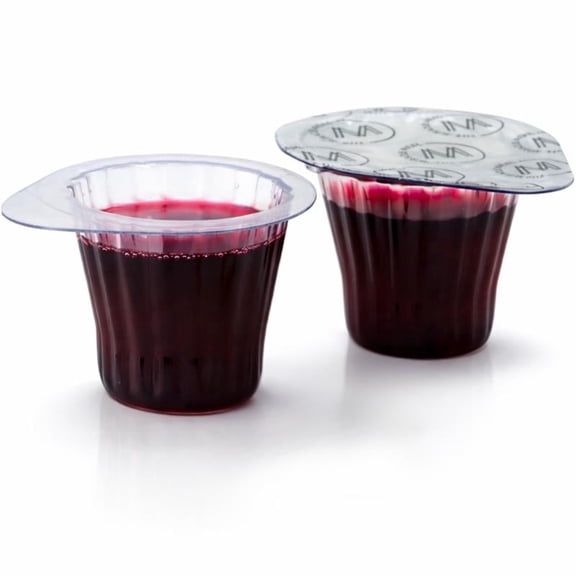 Discovery Products Prefilled Communion Cups with No Wafer Only Juice with 100% Concord Grape Juice - Box of 100