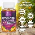 thumbnail image 5 of Probiotics for Digestive Health Gummies - 6 Unique Strains for Daily Immune Support & Gut Health, Supports Constipation, Gas & Bloating - Best Probiotic Supplement Gummy for Women & Men - 60 Gummies, 5 of 10