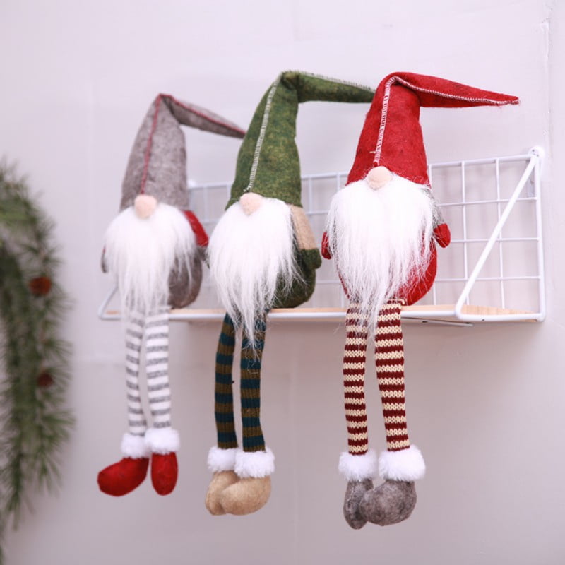 Scandi Red & White Christmas Gift Bags Houses Favours Secret Santa Shabby Chic 