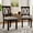 Espresso, variant on Dining Room Chairs Set of 2, Diner Chairs Upholstered Fabric Side Stylish Kitchen Chairs, Espresso