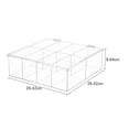 thumbnail image 3 of Acrylic Organizer Seasoning Packets 8 Divided Compartments Condiments Coffee Packets Storage Bin Box Display Case for Kitchen Cabinet, 3 of 3