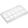 thumbnail image 4 of Makeup Palette Transparent Plastic 1Pack 4.3x2.4x0.5in, 4 of 8