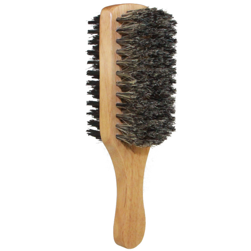 Dicasser Double Sided Beard Brush Men'S Facial Hair Brush M