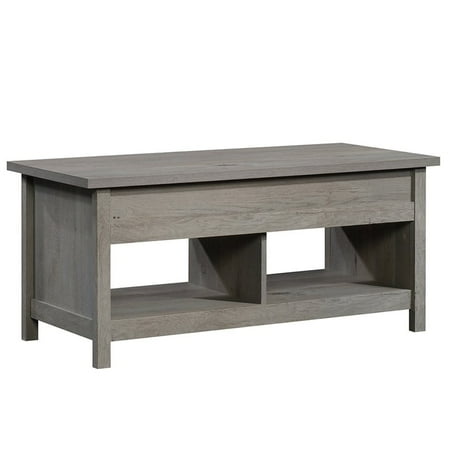 Oak Tabletop - Sauder Cannery Bridge Lift Top Coffee Table in Mystic Oak