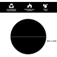 thumbnail image 5 of Paquete de 2 alfombrillas de silicona multiusos para hornear en microondas, salvamanteles de silicona antiadherente de 40cm para fondo de horno resistente al calor (negro) Excelente Rendimiento ER000255SX, 5 of 5