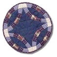 thumbnail image 1 of Patch Magic PMBDWR Blue Dbl Wedding Ring- Place Mat 19 x 13 in., 1 of 1