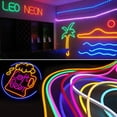 thumbnail image 5 of Led Neon Rope Light 12V Flexible Led Strip Lights IP65 Waterproof 1-5M 8 Colors, 5 of 14