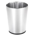 thumbnail image 1 of Mainstays Stainless Steel Open Top Waste Bin, with a Non-slip base, 7.5" x 9.6", 1 of 6