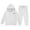 hwj# White249, variant on Huowey Valentine Girls Kids Boys Tracksuit Solid Color Hooded Love Heart Print Sweatshirt Casual Pants Sweatsuits Unisex Two Piece Fall Winter Athletic Outfits Spring Fall Clothes,White,10-11 Years