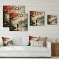 thumbnail image 4 of Designart "Japan The Land of the Samurai VII" Japanese Print on Natural Pine Wood, 4 of 5