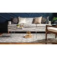 thumbnail image 4 of Unique Loom 3128538 8 x 10 ft. Philadelphia Trellis Rectangular Rug, Light Brown, 4 of 5