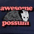 thumbnail image 2 of CafePress - Awesome Possum Cap - Adjustable 100% Brushed Unisex Casual Cotton Baseball Cap, Beige, 1, 2 of 2
