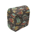 thumbnail image 1 of Space Stand Mixer Cover, Outer Space Elements Rockets UFO and Crafts Stars Heavenly Bodies Funny Alien Cartoon, Kitchen Appliance Organizer Bag Cover with Pockets, 5 Quarts, Multicolor, by Ambesonne, 1 of 4