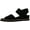 Black/Black, variant on Women's Bobs Desert Kiss Wedge Sandal