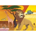 thumbnail image 2 of Buffalo Games 100-Piece National Geographic Kids Safari Interlocking Jigsaw Puzzle, 2 of 2