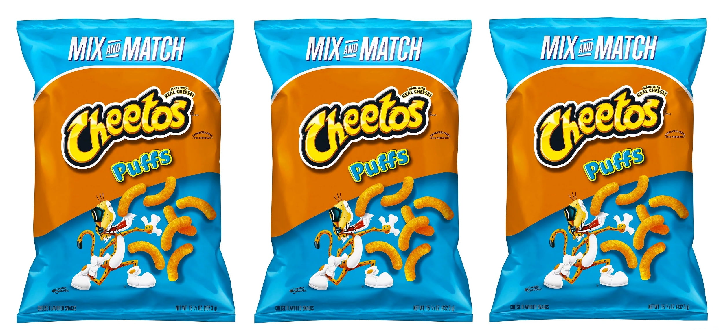 Buy Cheetos Puffs Cheese Flavored Snacks 3PK (15.25 oz.) Online at