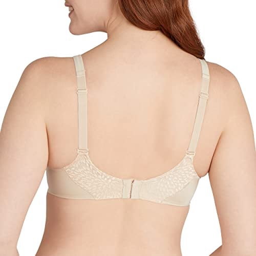 Women's Bali DF3468 Comfort Revolution Soft Touch Perfect Wire Bra (Almond 36DD)