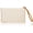 Beige-white, variant on Women's Straw Clutch Bag Bohemian Summer Beach Straw Wallet Zipper Wristlet Purse