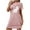Pink, variant on Oksale Cute Print Sleep Shirt for Women Soft Short Nightgown Casual Round Neck Night Gown Short Sleeve Pajama Dress Lightweight Comfortable Loungewear Pink XXL